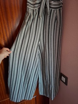 Mono rayas Pull&Bear blanco-negro