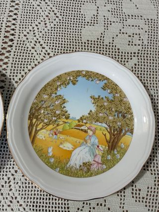Platos porcelana vintage