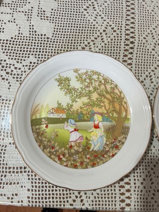 Platos porcelana vintage