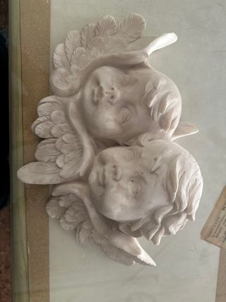 Angelitos alabastro - Decoración