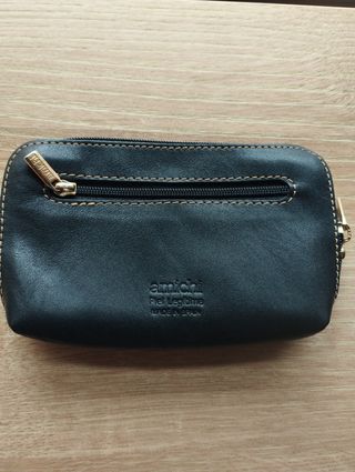 Cartera Amichi negra - Piel