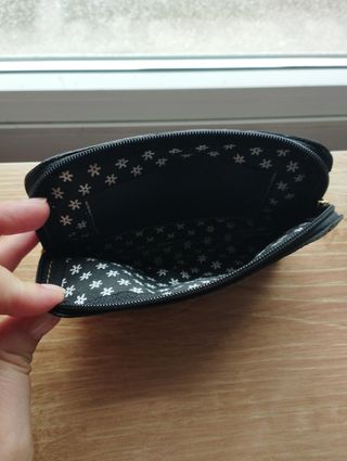 Cartera Amichi negra - Piel