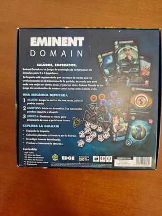 Eminent Domain juego de mesa