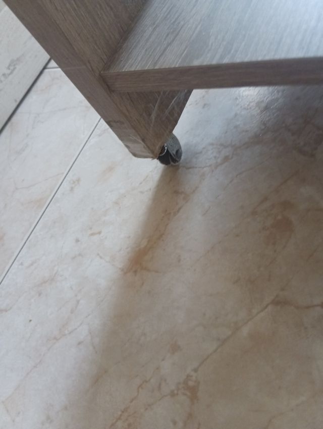 Mesa centro madera - beige