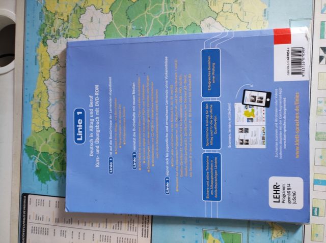 Libro alemanLinie 1 a1.1, libro del alumno y libro