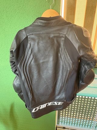 Chaqueta moto Dainese cuero