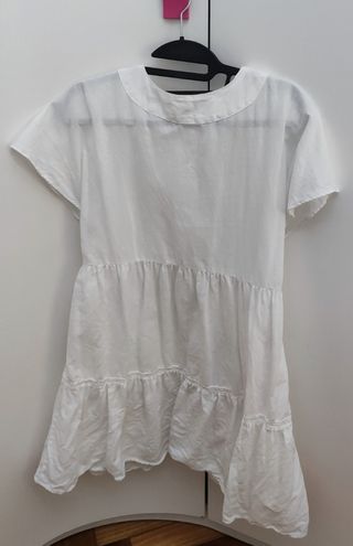 Vestido Zara blanco - Talla M