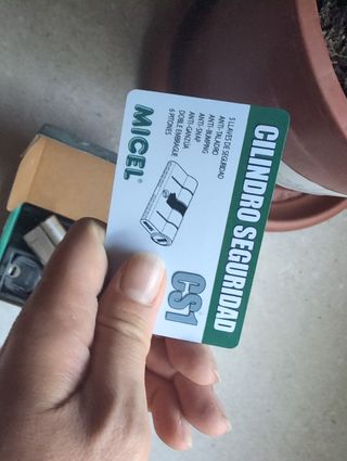 Cerradura Cilindro Seguridad 