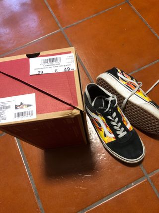 Vans Flame Old Skool - Scarpe 38
