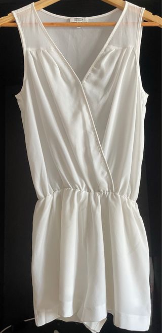 Vestitino Bershka bianco estivo
