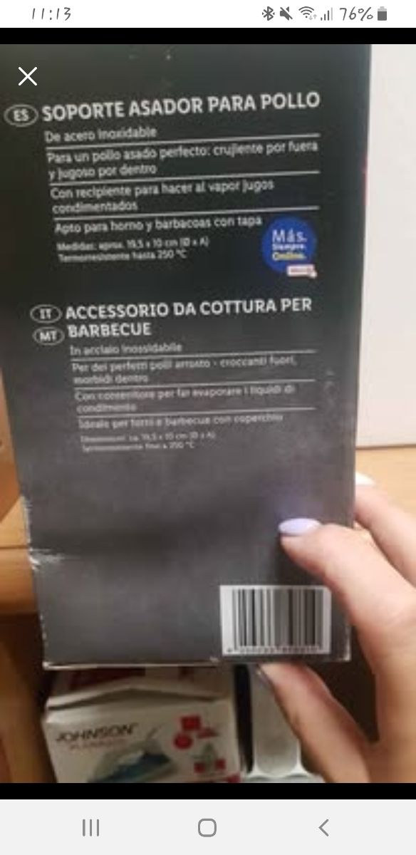 Supporto Pollo GrillMeister.