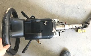 Volante completo con caña direccion skoda octavia