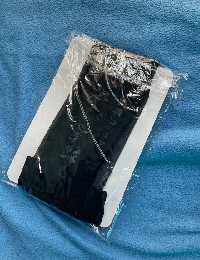 Medias negras estampadas japonesas