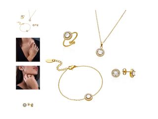 Conjunto Diamont White Acero 316 L