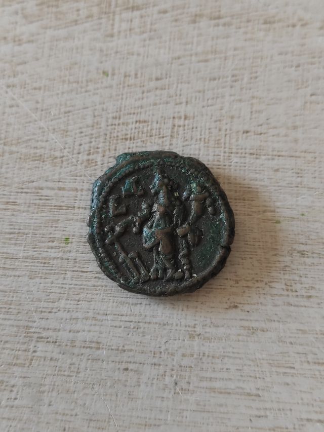 Moneda romana antigua