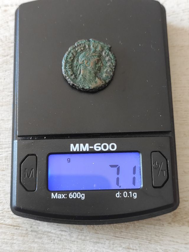 Moneda romana antigua