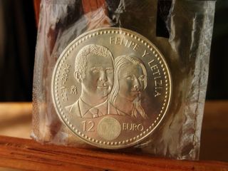 Moneda Plata 12€ Euros 2004 España Conmemorativa 