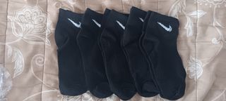 5 pares, Calcetines Nike negros