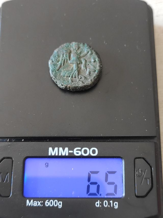 Moneda romana antigua