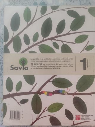 Lecturas: 12 colores. 1 Primaria. Savia