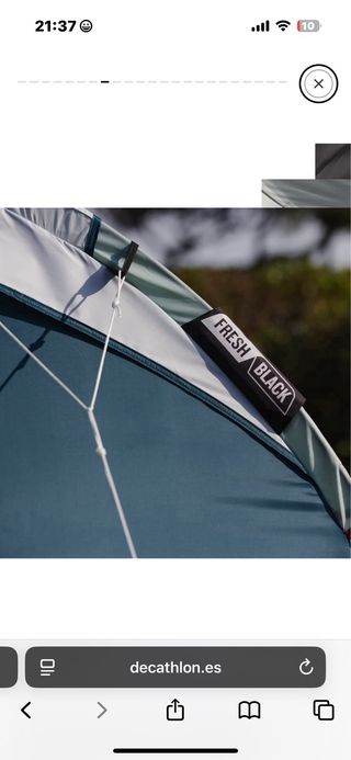Camping: Tienda de campaña !!
