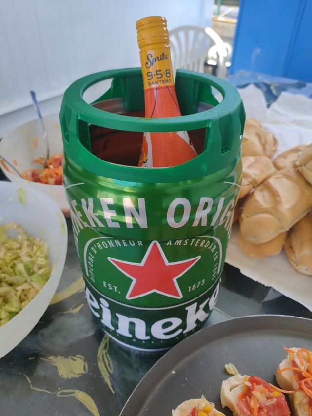 Secchiello Heineken per ghiaccio