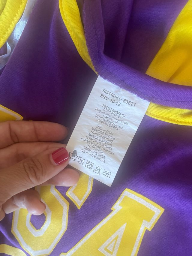 Disfraz Cheerleader EEUU 10-12 años