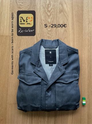 Chaqueta vaquera hombre de G-Star Raw (S)