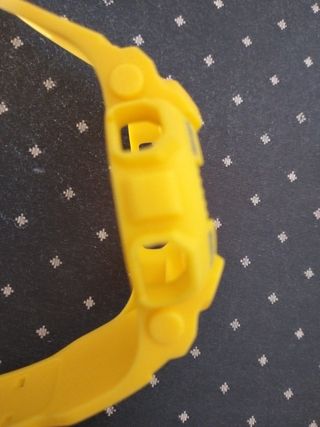 Correa Casio G-Shock 100  amarilla