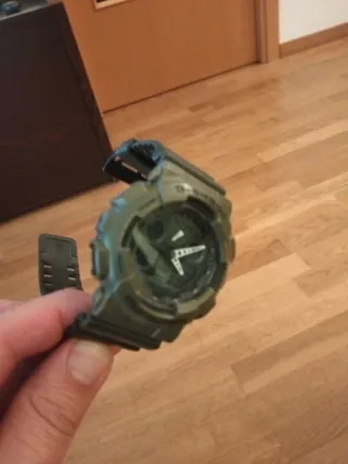 Correa Casio G-Shock 100  amarilla