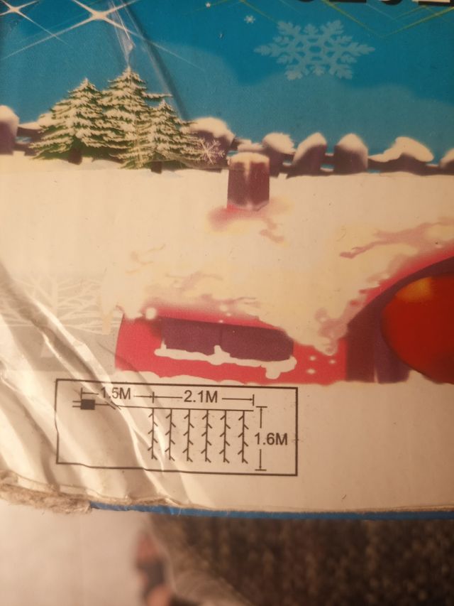 Luces MicroLED Cortina 320