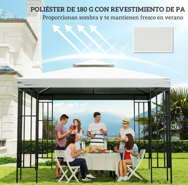 Techo Reemplazo  3x3m Beige