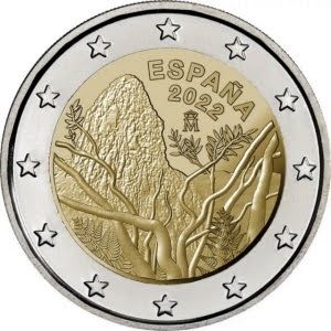 Moneda 2€ España 2022 - Garajonay