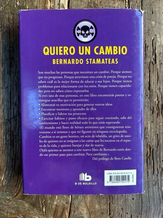 Libro “Quiero un cambio” de Bernardo Stamateas