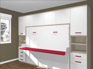 DORMITORIO CON CAMA ABATIBLE RIMOBEL