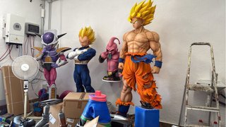 Goku 1:1 - Figura coleccionable, figura impresa