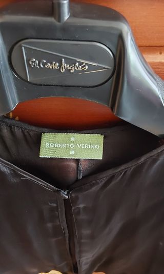 Chaqueta bolero negra Roberto Verino