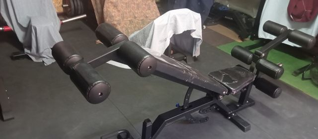 Banco musculación profesional y accesorios