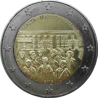 Moneda 2 € Malta 2012 Conmemorativa