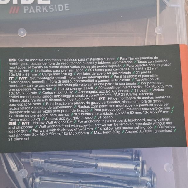 Set Remachadora Parkside + Tacos