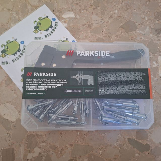 Set Remachadora Parkside + Tacos