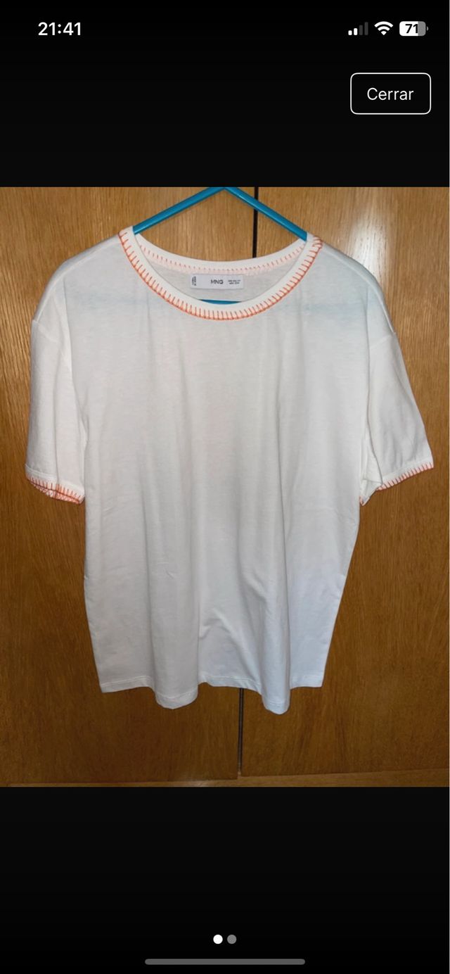 3 Camisetas - Mango, Zara, lefties