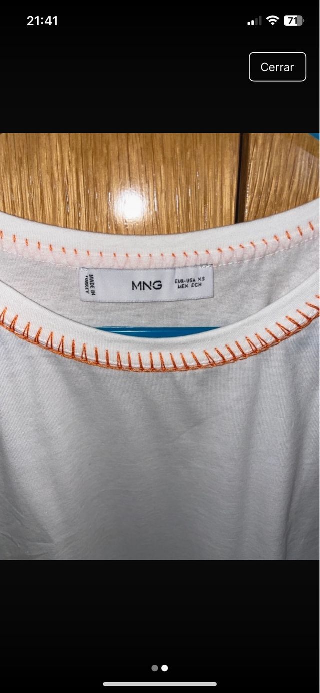 3 Camisetas - Mango, Zara, lefties