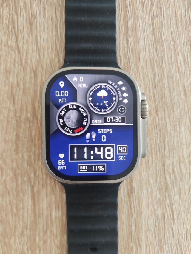 Reloj Hello Wach 3 Plus - Negro/Plata