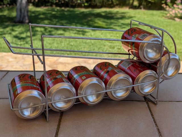 Dispensador latas - Nevera