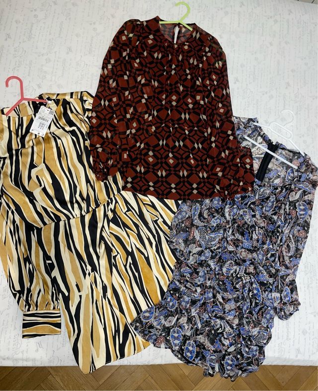 3 Vestidos estampados