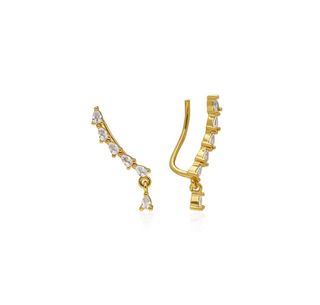Pendientes Trepador Ear Cuff Fantasía.