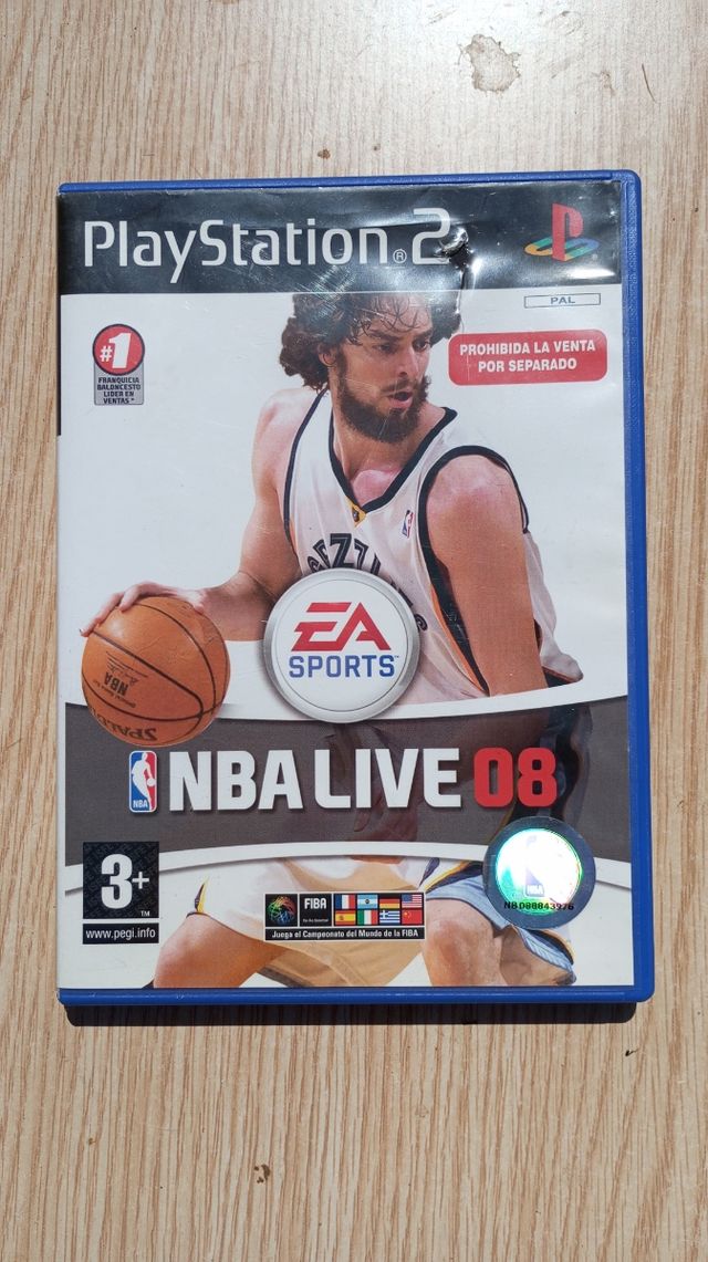 NBA Live 08 - PlayStation 2