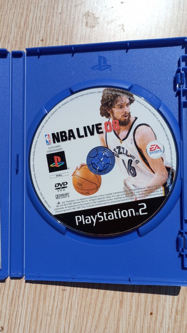 NBA Live 08 - PlayStation 2