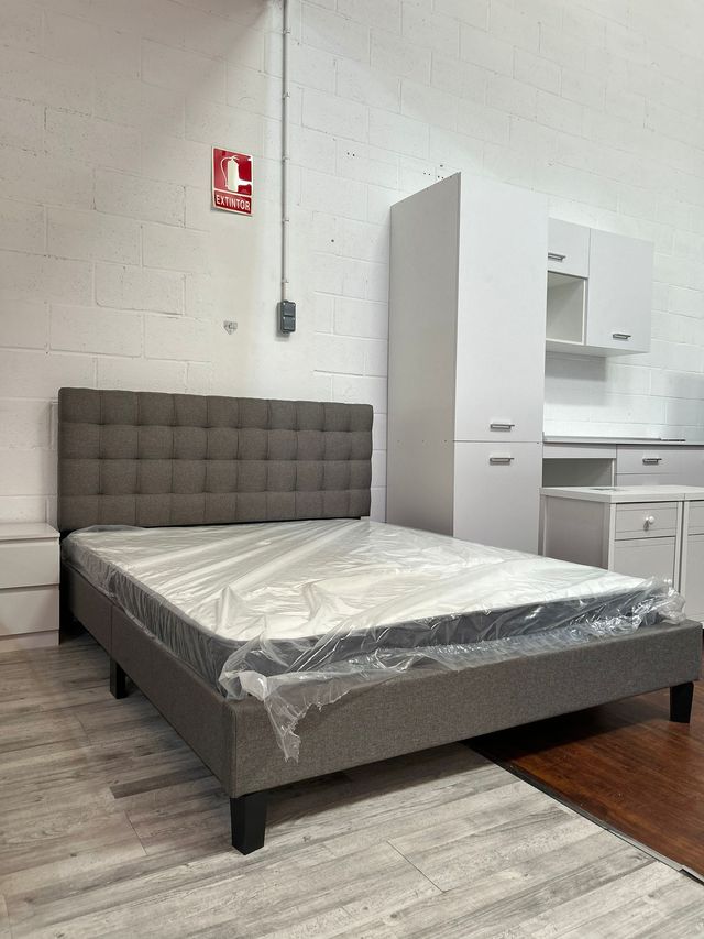 Cama de Casal Com Colchão - 135x190